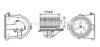 AVA QUALITY COOLING AI8376 Electric Motor, interior blower